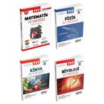 Miray 2025 Tyt Matematik + Fizik + Kimya + Biyoloji Deneme Seti 4 Kitap