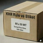 Miray 80x50 MT Termal Pos Rulosu 180 Adet (1 Koli) Yüksek Kaliteli Adisyon Fişi