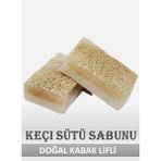 Miray Life Doğal Kabak Lifli Keçi Sütü Sabunu - 1 Adet