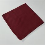 Miray Pano Pamuk Eşarp - 95 x 95 - 0621-16 - Bordo - Renk