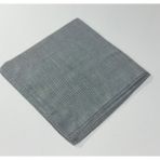 Miray Pano Pamuk Eşarp - 95 x 95 - 0622-23 - Gümüş - Renk