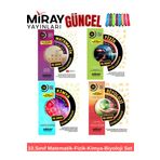 Miray Yayınları 10.Sınıf Matematik-Fizik-Kimya-Biyoloji Soru Bankası Soru Bankası+Kalemlik