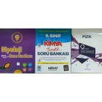 Miray Yayınları 9. Sınıf Kimya Tematik+Endemik Biyoloji+Karekök Fizik Soru Bankası