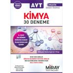 Miray Yayınları AYT Kimya 12 Nisan İlk Dönem 30 Deneme Sınavı
