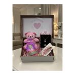 miraybutikhediyelikesya İyi ki Varsın Hediye Kutusu | Peluş Ayıcık, Kar Küresi, Kolye ve Yüzük