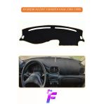 Mircem Hyundai Accent Yumurta Kasa (1993-1999) Torpido Örtüsü | Güneşten, Isıdan, Çatlamadan Korur | G4 Kahverengi