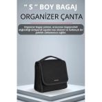 Mircem Oto Bagaj Çantası Küçük Boy Cırtlı Keçe Kumaş - Geniş Hacimli,Dayanıklı,Araç İçi Düzenleyici | A4