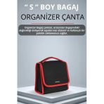 Mircem Oto Bagaj Çantası Küçük Boy Cırtlı Keçe Kumaş - Geniş Hacimli,Dayanıklı,Araç İçi Düzenleyici | A5