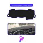 Mircem Toyota Corolla (2000-2006) Torpido Örtüsü | Güneşten, Isıdan, Çatlamadan Korur | Oto Aksesuar | B29 Mavi