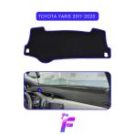 Mircem Toyota Yaris (2011-2020) Torpido Örtüsü | Çatlama Ve Isıya Karşı Tam Koruma | Oto Aksesuar | B71 Mavi
