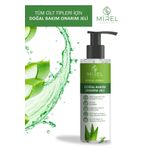 MİREL KOZMETİK Doğal Bakım Onarım Aloe Vera Jeli -nemlendirici Onarıcı Yatıştırıcı, Epilasyon Sonrası Nemlendirici