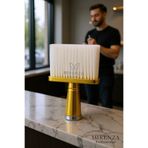 mirenza cosmetic Gold Kuaför Berber Ense Temizleme Fırçası - Yumuşak Kıl