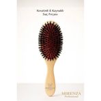 mirenza cosmetic Mikro Kaynak Saç Açma Fırçası - Keratin Kaynak Saçlara Uygun Saplı Saç Fırçası