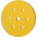 Mırka Gold 150 mm 7 Delikli 5'li 100 Cırt Zımpara