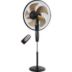 MirKraft FS-K5018 Siyah Altın Stand Fan Vantilatör