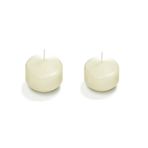 MirLight 21Mİ 4'lü 3 X 5 cm Krem Yüzen Mum