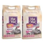 MırMır 2x10 lt Hoş Kokulu İnce Taneli Topaklaşan Kedi Kumu