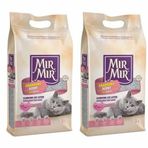 Mırmır Ultra Parfümlü 2x10 lt Topraklanan Bentonit Kedi Kumu