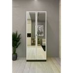 Mirobi MRB-LS-AYN-AYKBLK Lisa Boy Aynalı Çok Amaçlı Dolap Ayakkabılık Antrasit