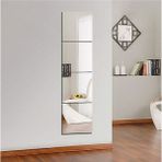 Mirrorline Dekoratif Kare Ayna 25 x 25 cm Cam Materyal ile Modern Tasarım - 25x25cm