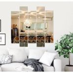 Mirrorss 5 Li Cam Dekor Ayna Salon Yatak Odası Antre Dekorasyonu Devam Duvar Dekoru