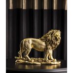 Mirsa Global Aslan Figürü Gold Renkli