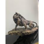 Mirsa Global ASLAN KRAL BİBLO FİGÜRÜ TAŞ ÜSTÜNDE ASLAN BÜYÜK BOY