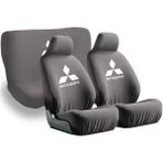 Mirsepet Mitsubishi Carisma Oto Koltuk Koruyucu Full Araç Set - Gri