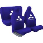 Mirsepet Mitsubishi Carisma Oto Koltuk Koruyucu Full Araç Set - Lacivert