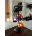 Mirvano Ferforje Mumluk, 3'Lü Mumluk, Şamdan, Cam Hazneli Metal Mumluk, Ayaklı Mumluk, Tealight Mumluk