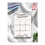 Mirya Notes A5 Sade Şık Haftalık Planlayıcı - Notepad - Not Defteri - Bloknot