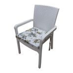 MİRZADE 6 Adet Duck Bezi Rattan Minderi-elt prm 0001