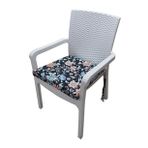 MİRZADE 6 Adet Duck Bezi Rattan Minderi-eltm-prm 111089 v002
