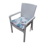 MİRZADE 6 Adet Duck Bezi Rattan Minderi-eltm-taç3310901