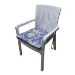 MİRZADE 6 Adet Duck Bezi Rattan Minderi-tac 32278 01
