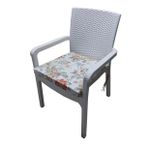 MİRZADE 6 Adet Duck Bezi Rattan Minderi-tac 33110 03