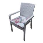 MİRZADE6 Adet Duck Bezi Rattan Minderi-eltm-taç32411/02