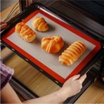 Mis Kitchen Silpat 2 Adet Yapışmaz Silikon Pişirme Matı Kalınlık Yüksek Sıcaklığa Dayanıklı & Fırında Pişirme Hamur Mati