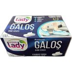 Mis Lady Tek Kullanımlık Pratik Kutulu Galoş - Mavi - 100 Adetlik 1 Paket