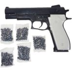 Misalanka Boncuklu Tabanca + 5 Paket Boncuk