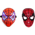 Misalanka Spiderman Işıklı ve Işıksız Maske 2'li Örümcek Adam