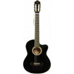 Misda Store 3900 Cbk Cutaway Siyah Klasik Gitar