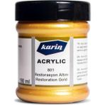 Misda Store Akrilik Boya Restorasyon Altın Yaldız Varak Efekt 190 ml