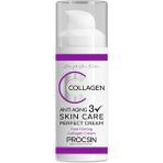 Misda Store Anti-Aging Etkili Collagen Krem, Yaşlanma & Kırışıklık Karşıtı, Cilt Sıkılaştırıcı & Yenileyici, Günlük Bakım, 50 ml