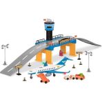 Misda Store By Battat Airport Playset Mini Taklit – Oyuncak Uçak Oyunu ve Aksesuarları – 3 Yaş + – Havaalanı Seti (32 Parça) (Branford Ltd. WH1229Z)