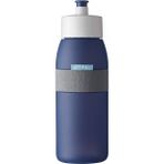 Misda Store Ellipse Nordic Denim Sports Su Şişesi – 500 ml Kapasite – Spor ve Eğlence Için Pratik Su Şişesi – Yumuşak Çekmeli Ağız Parçası – Bulaşık Makinesinde Yıkanabilir