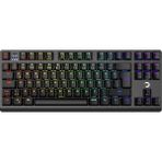 Misda Store Eva 7 60M Mekanik Kablolu, 2.4ghz, Bluetooth 3 Mod Blue Switch Türkçe Q USB Rgb Klavye