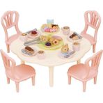Misda Store Families - 5742 Kahve ve Pasta Seti - Oyuncak Bebek Evi Mobilyası