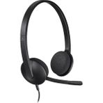 Misda Store H340 Kablolu Kulak Üstü Mikrofonlu Kulaklık, Çok Yönlü Dijital Stereo Ses, Sağ Tarafta Katlanabilir Gürültü Önleyici Mikrofon, 180 cm Kablo Uzunluğu, Siyah
