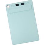 Misda Store Kapaksız Sekreterlik Mıknatıslı Sanatsal Çizim A4 Rainbow Art Clip Board Vegan 23,5X35,5 Cm. Su Yeşili